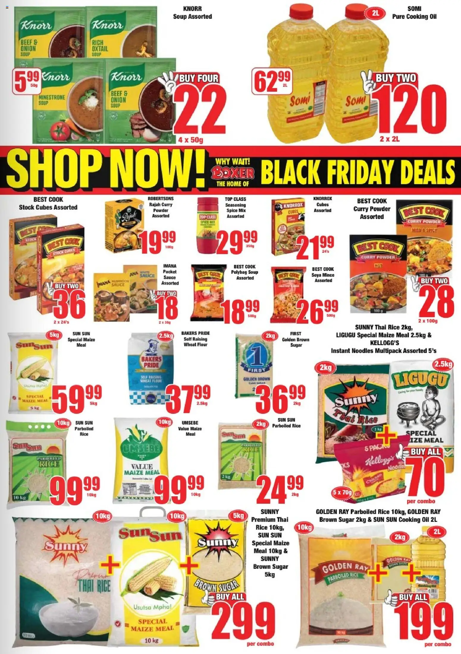 New Boxer catalogue – valid from 20.11.2025 | Page: 7 | Products: Flour, Powder, Noodles, Beef