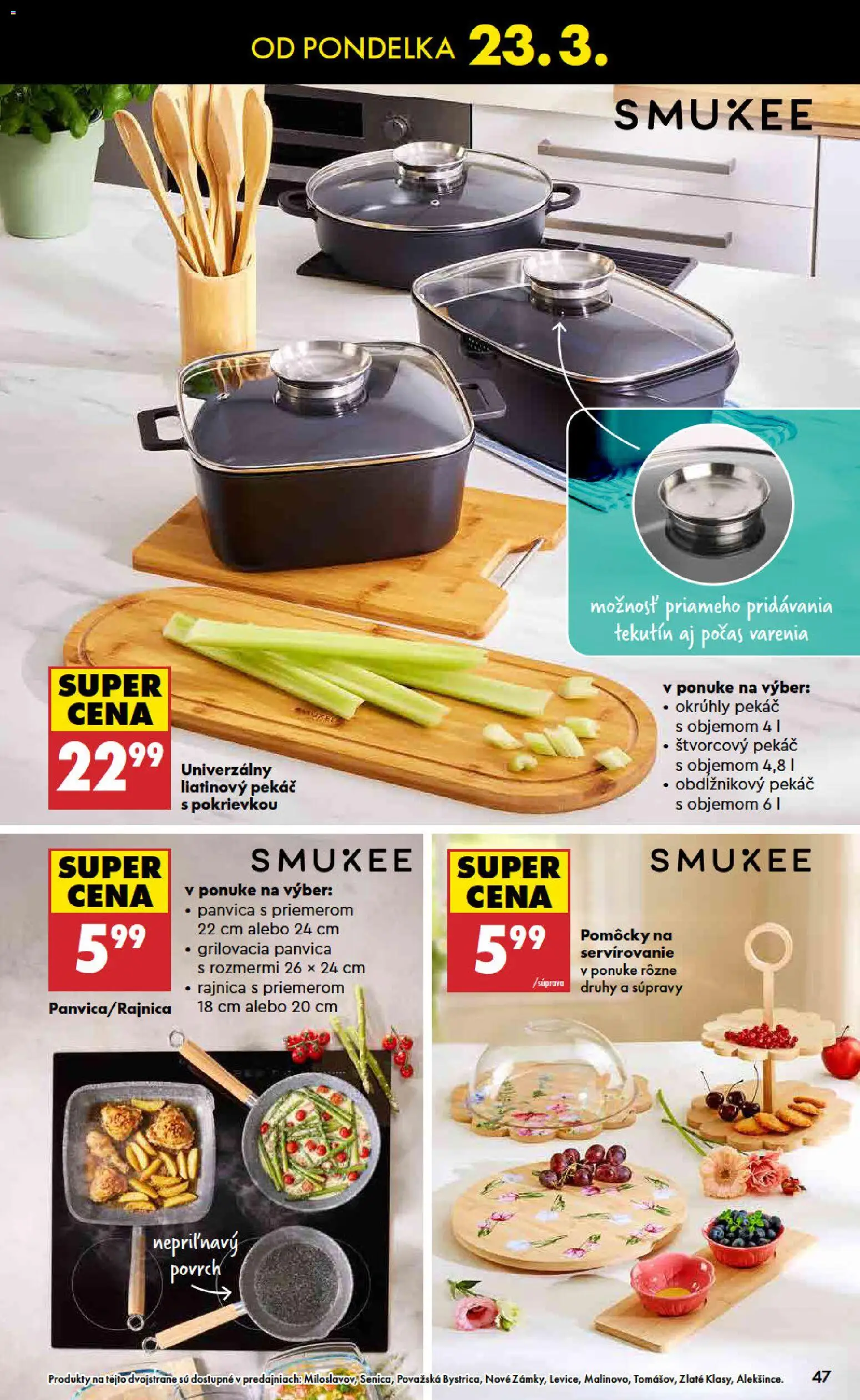 Nové Biedronka akcie – leták je platný od 19.03.2026 | Strana: 47 | Produkty: Panvica