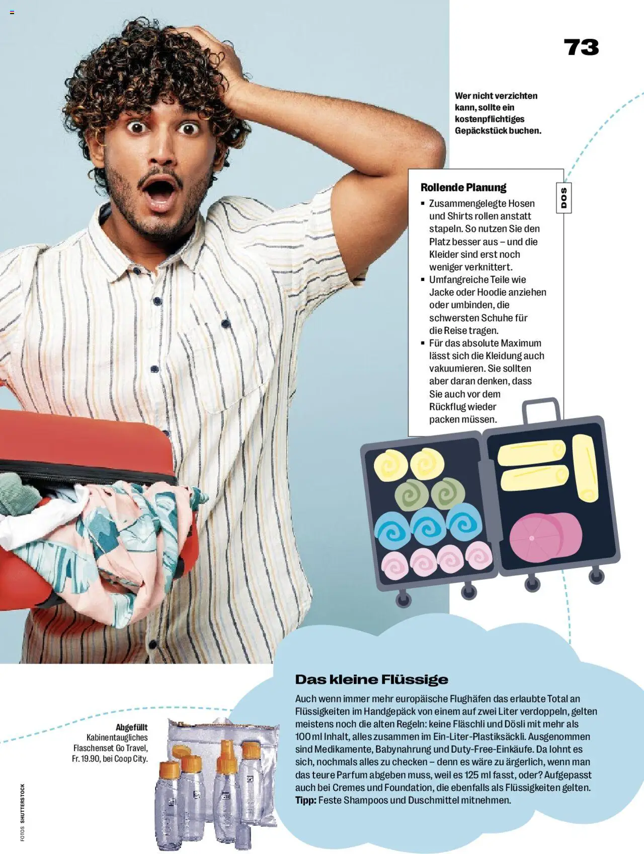 Coop Magazin ab 03.07.2025 | Seite: 73 | Produkte: Hoodie, Parfüm, Kleider, Babynahrung