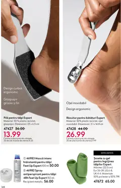 Ofertele Oriflame valabile de la 21.01.2026 | Pagină: 148 | Produse: Antiperspirant, Șosete