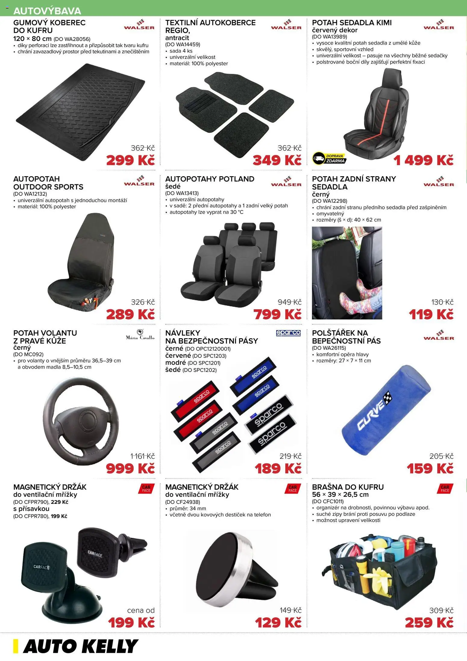 Auto Kelly leták od 03.03.2026 | Strana: 8 | Produkty: Organizér, Telefon, Koberec, Autopotahy