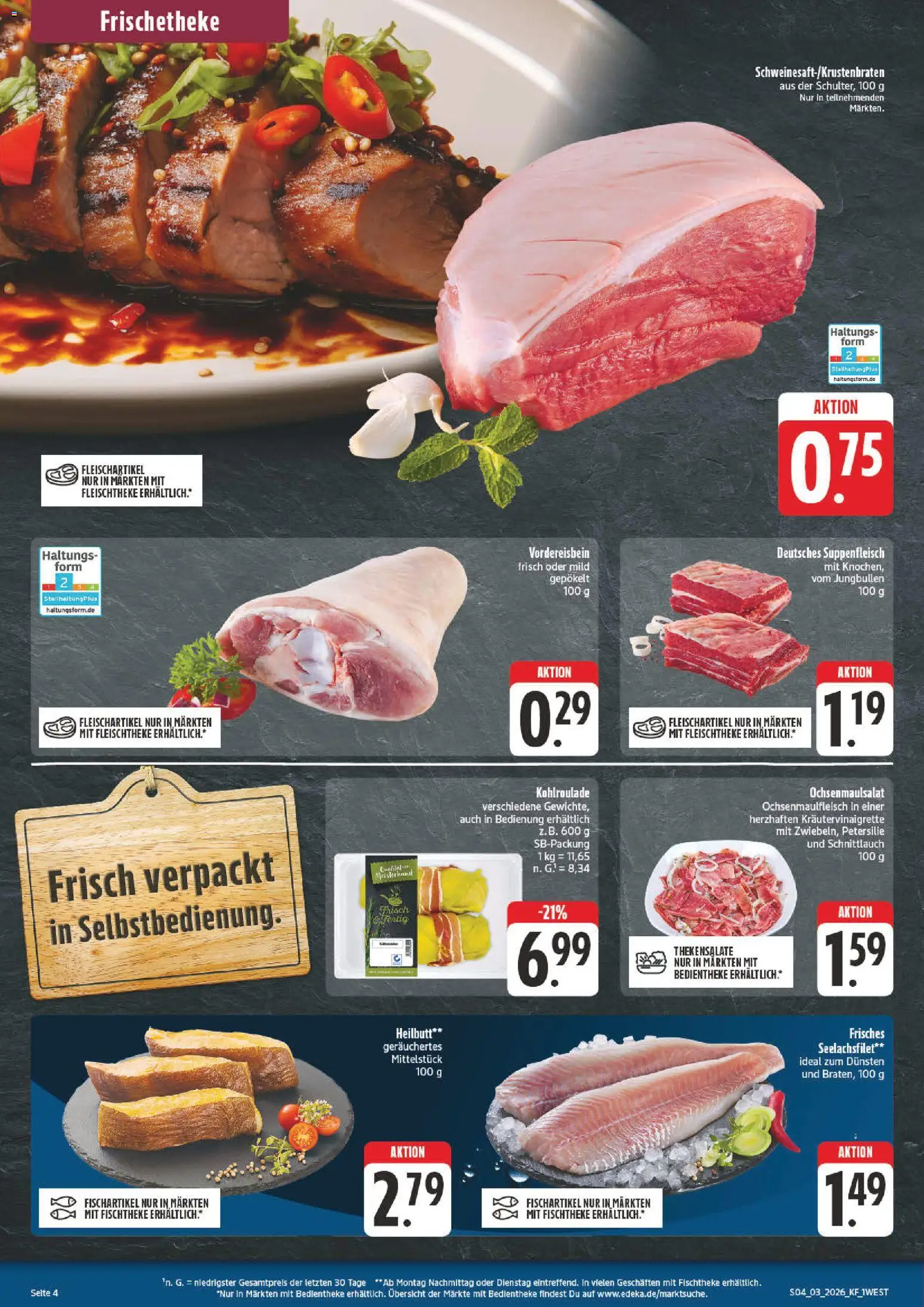 nah & gut Prospekt 	 – gültig ab 12.01.2026 | Seite: 4 | Produkte: Suppenfleisch, Petersilie