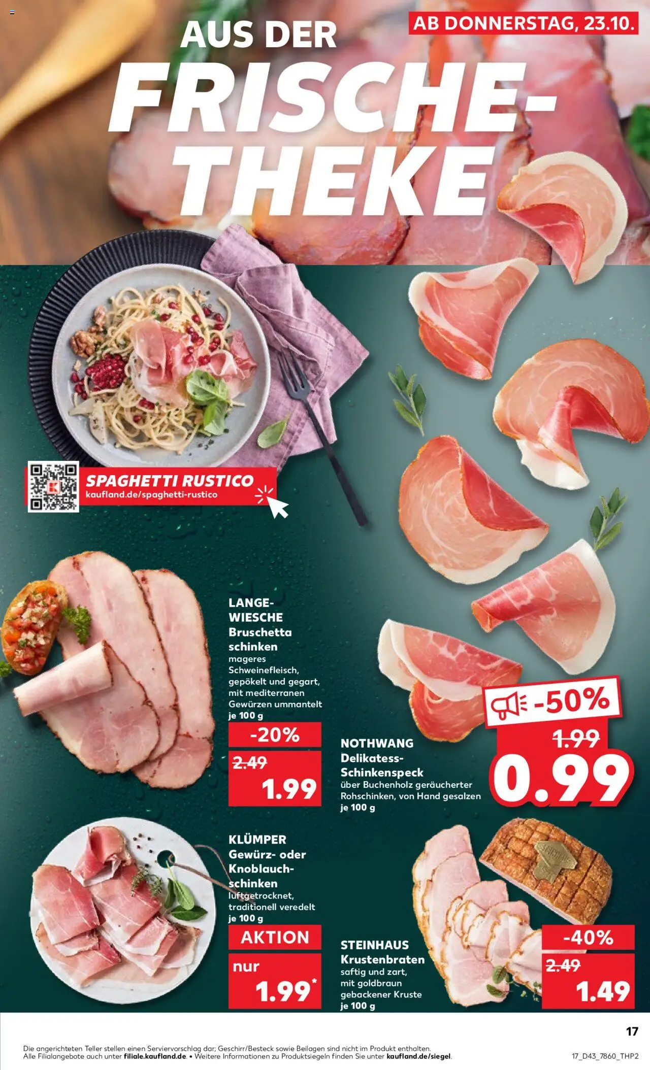 Kaufland Prospekt 	 – gültig ab 23.10.2025 | Seite: 17