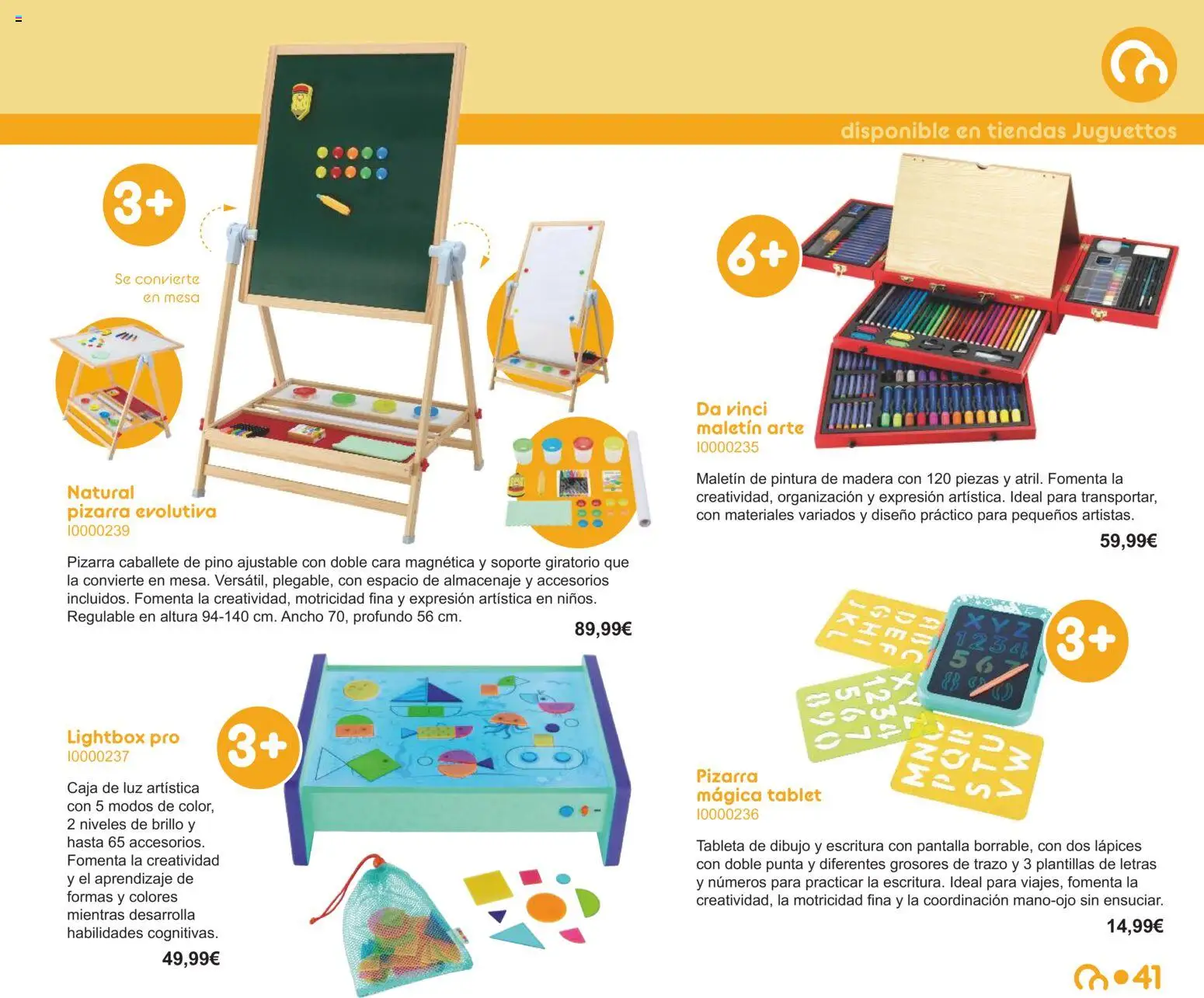 Juguettos catálogo │ válido desde el 15.10.2025 | Página: 41 | Productos: Tableta, Tablet, Almacenaje, Mesa