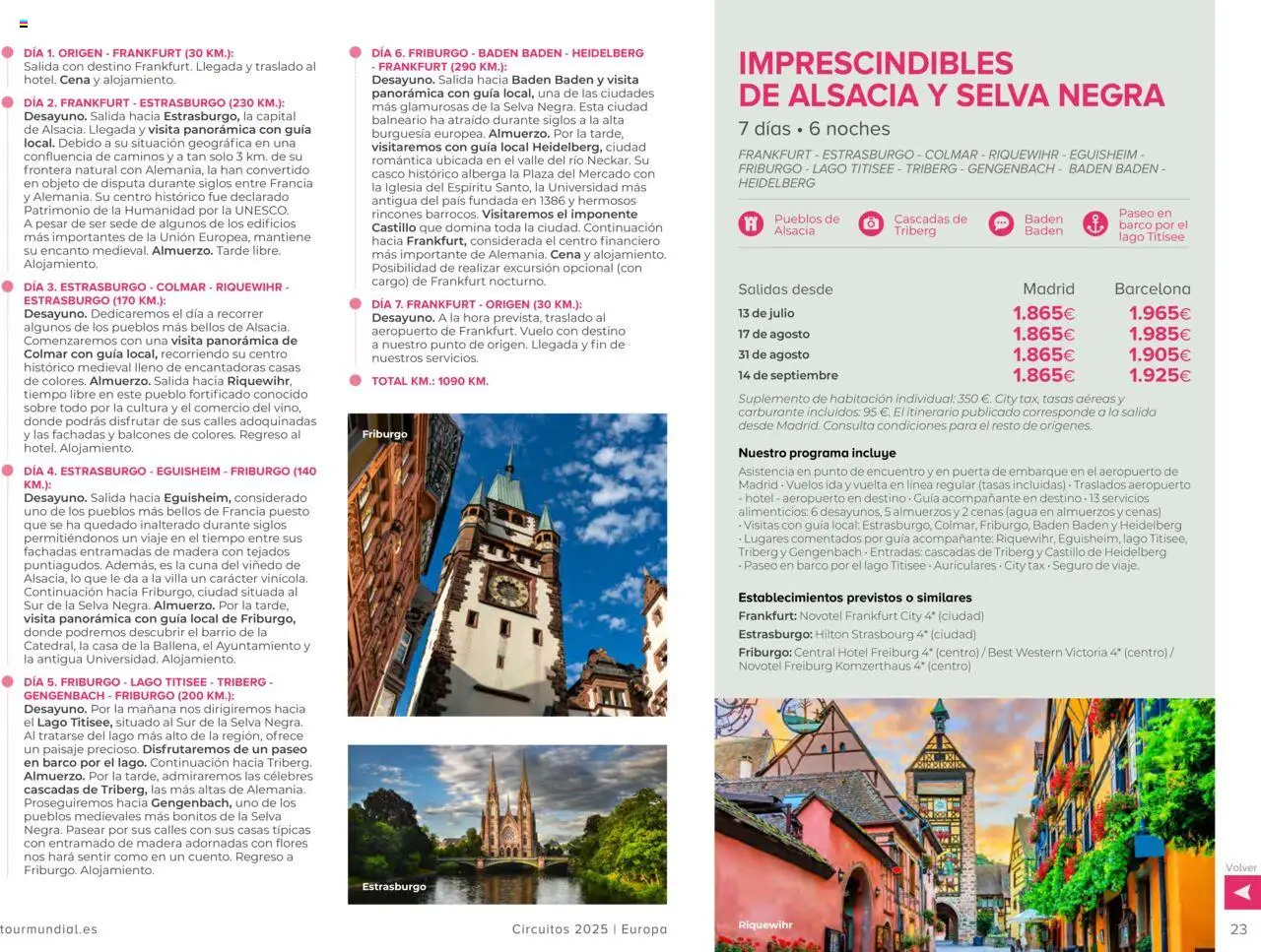 Viajes El Corte Inglés Circuitos exclusivos │ válido desde el 01.05.2025 | Página: 23 | Productos: Auriculares, Cuna