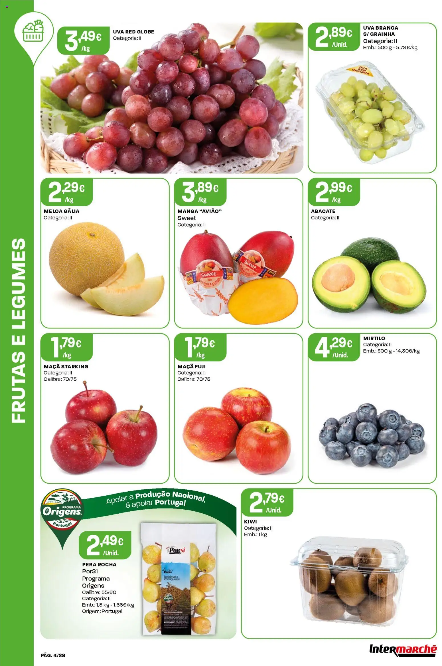 Intermarché Folheto Contact │ válido de 22.01.2026 | Página: 4 | Produtos: Maça, Abacate, Kiwi