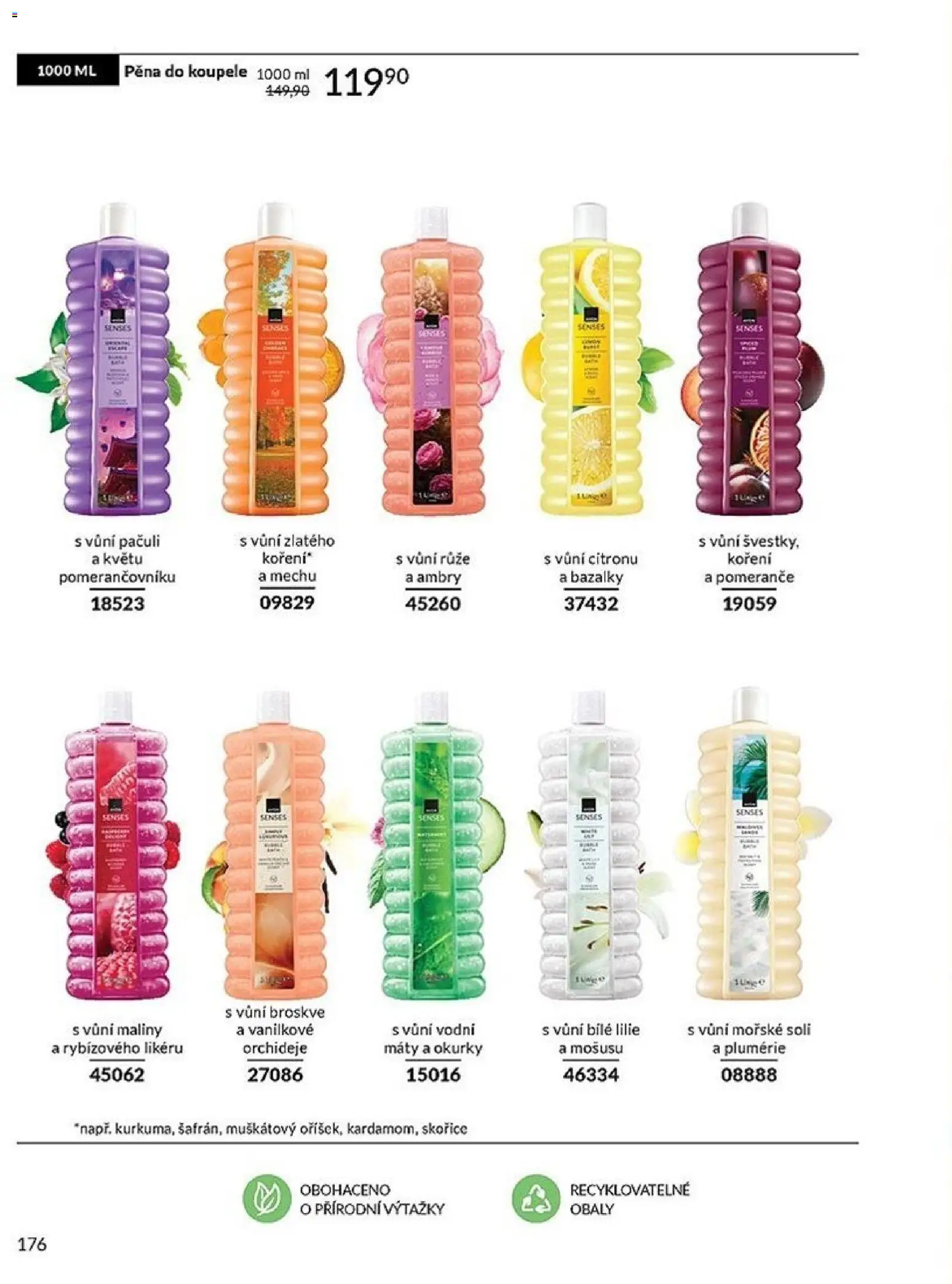 Avon katalog 1/2026 od 01.01.2026 | Strana: 176 | Produkty: Pomeranče, Okurky, Koření, Maliny