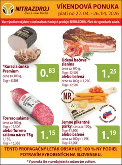 Nitrazdroj leták platný od 22.04.2026