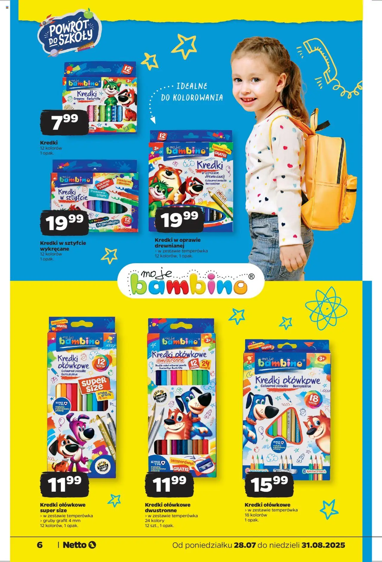 Netto gazetka - Katalog BTS od 28.07.2025 | Strona: 6 | Produkty: Temperówka