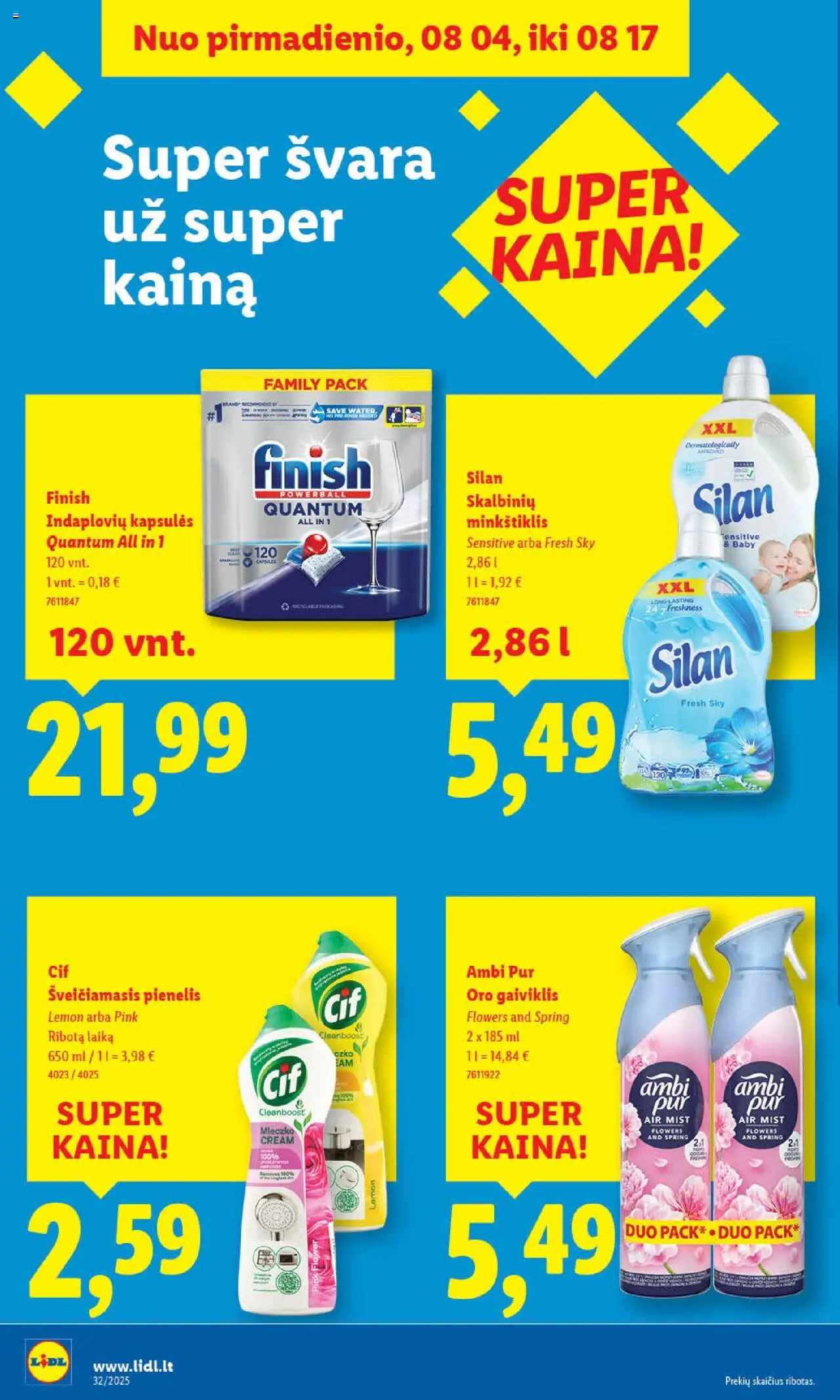 LIDL - Leidinys│galioja nuo 04.08.2025 | Puslapis: 36