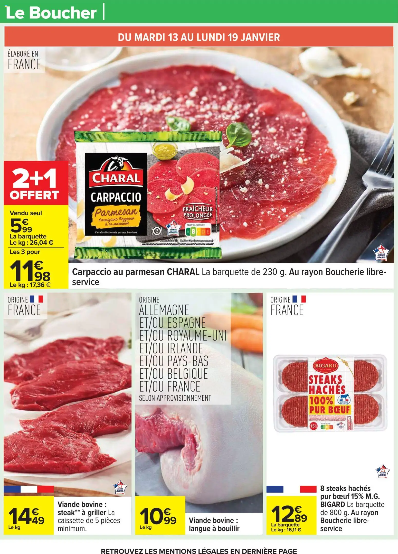 {H1} | Page: 24 | Produits: Parmesan, Viande, Viande bovine