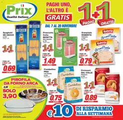 Anteprima del volantino Prix Abano Terme catalogo valido a partire dal 07.11.2025