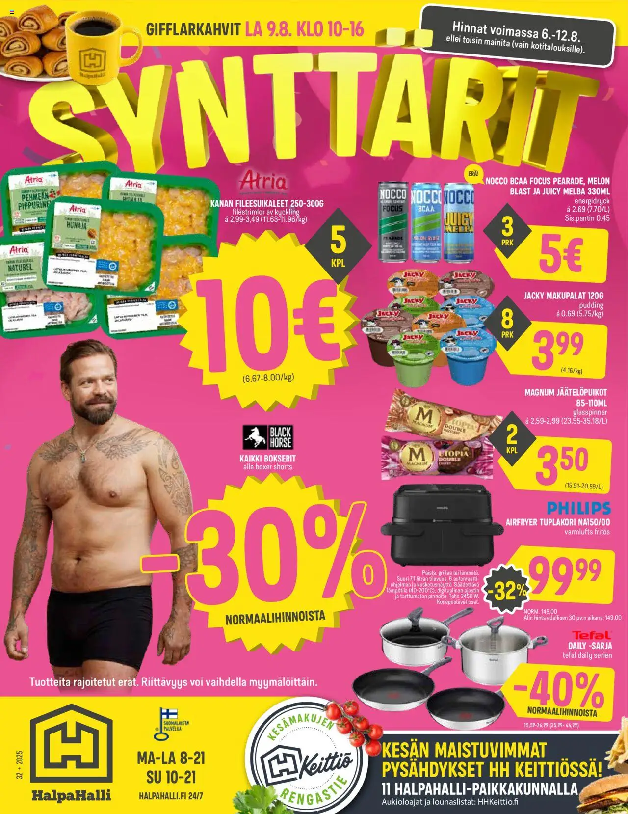  | Sivu: 1 | Tuotteet: Voi, Bokserit, Hunaja