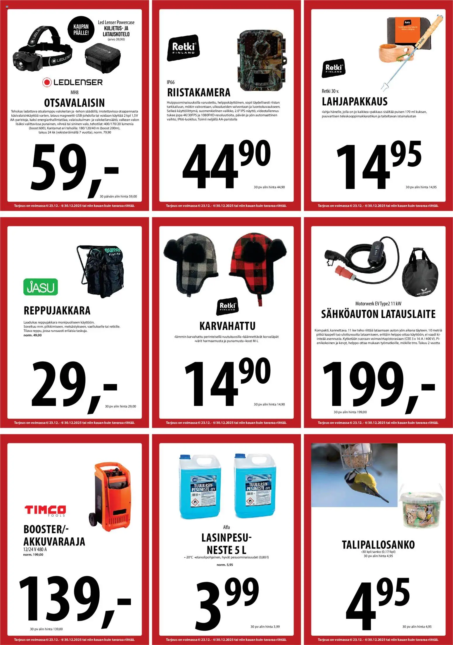 Tuuri tarjoukset – voimassa 23.12.2025 alkaen | Sivu: 20 | Tuotteet: Pesuneste, Kaapeli