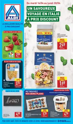 Aldi - Prévisualisation de Aldi catalogue valide à partir de 14.04.2026