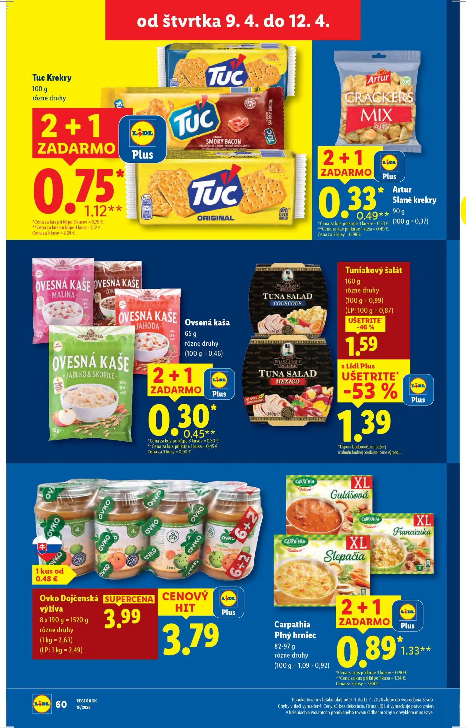 Nové Lidl akcie – leták je platný od 06.04.2026 | Strana: 60 | Produkty: Šalát