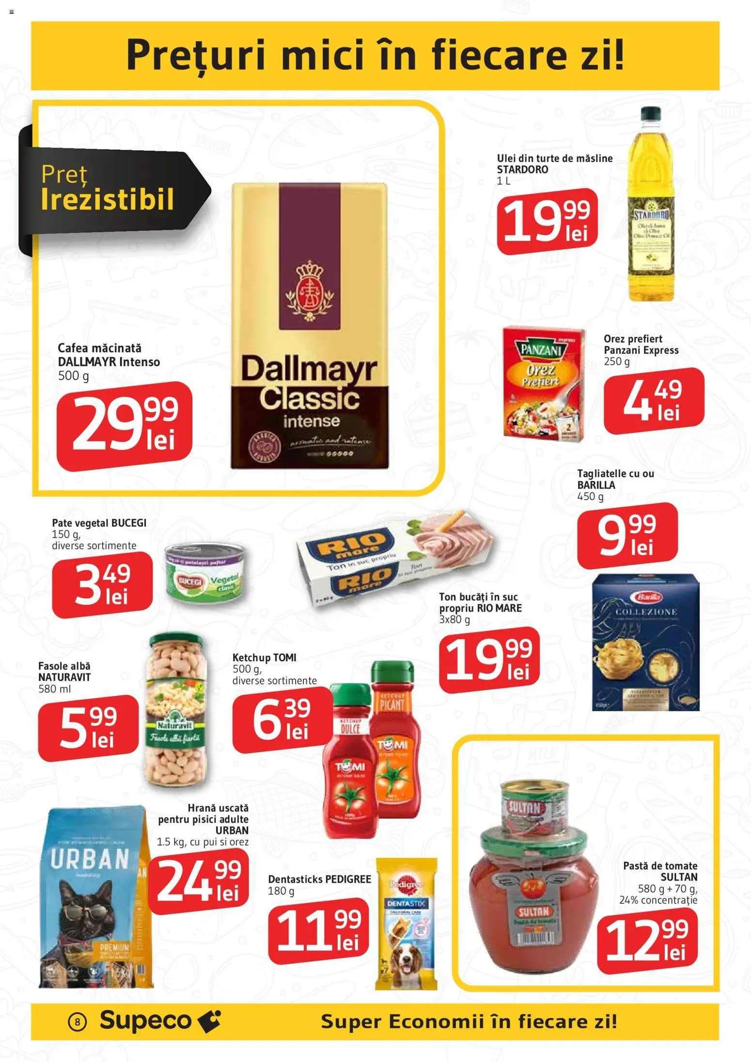 Noul catalog Supeco – valabil de la 12.03.2026 | Pagină: 8 | Produse: Mici, Ulei, Suc, Orez