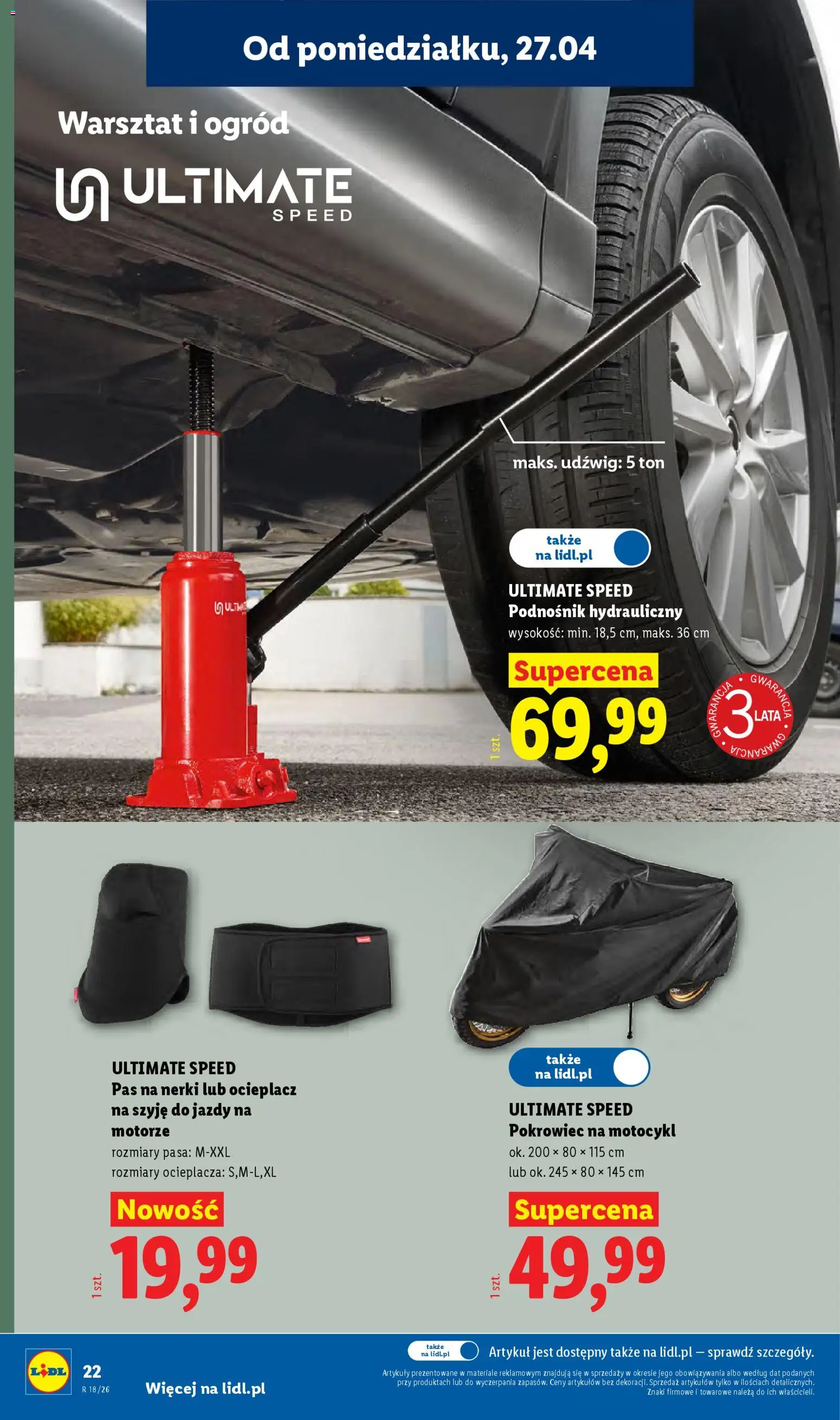 Lidl Polsko katalog od 27.04.2026 | Strana: 24 | Produkty: Ultimate Speed