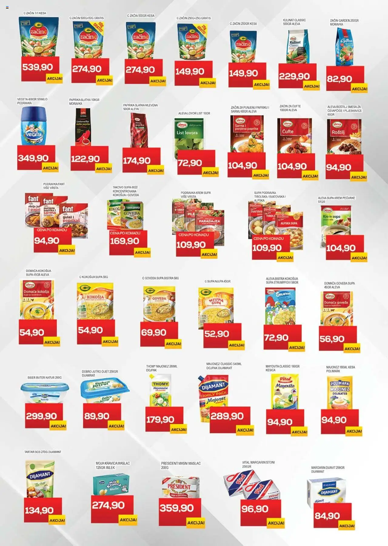 Medius katalog - važi od 21.10.2025 | Strana: 12 | Proizvode: Majonez, Paprika, Moja kravica, Roštilj