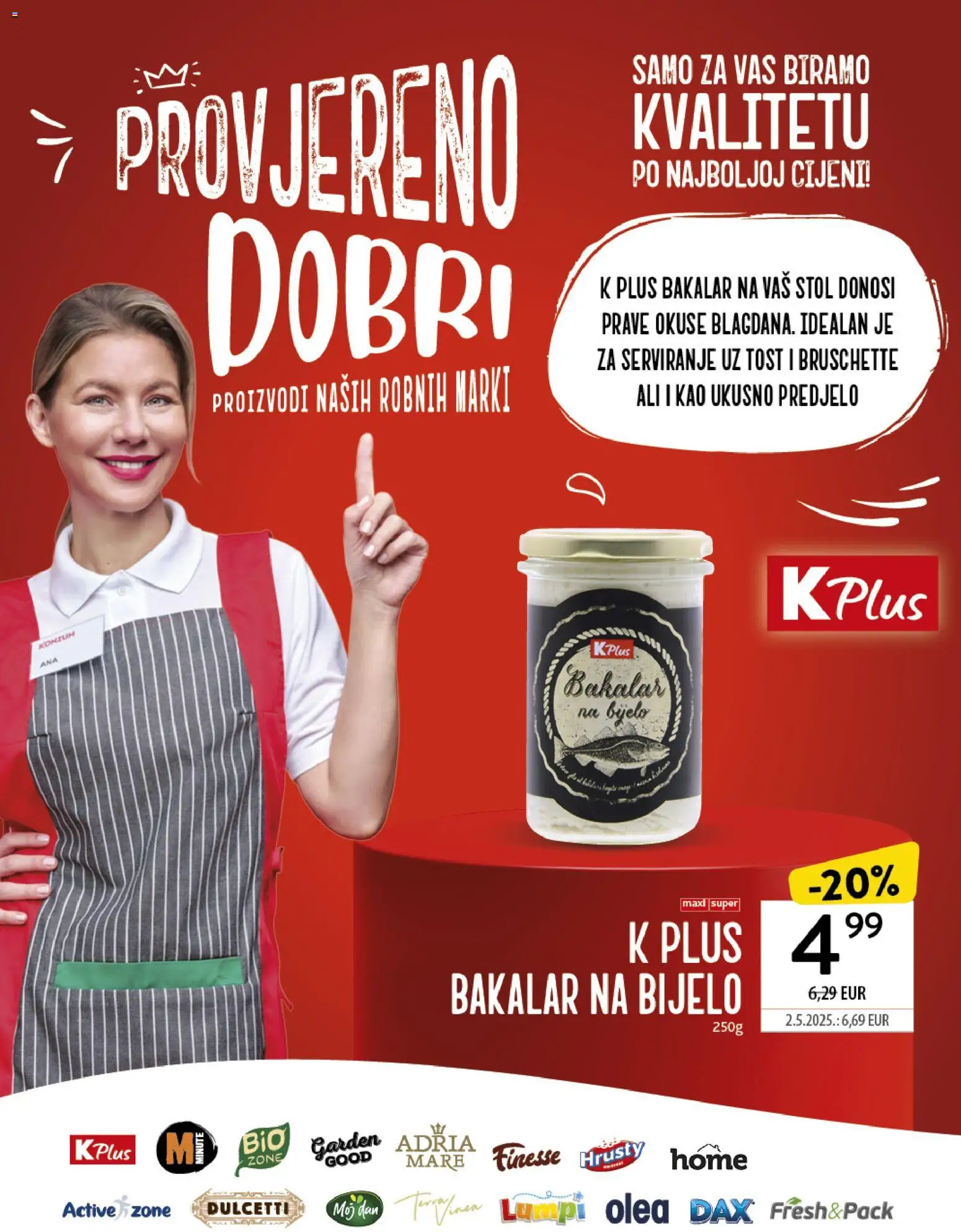 Konzum katalog | vrijedi od 17.12.2025 | Stranica: 40 | Proizvodi: Stol, Bakalar