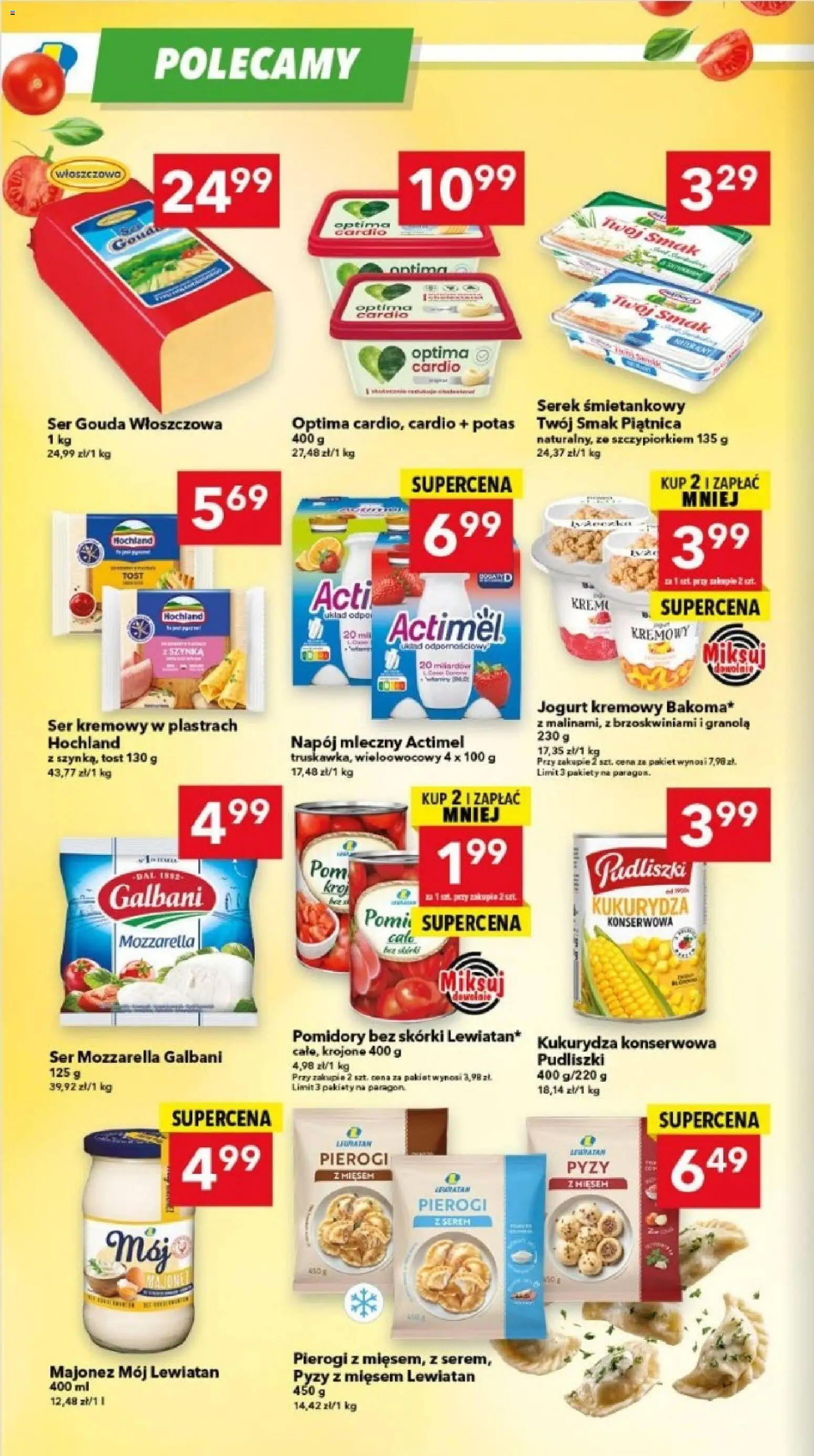 Lewiatan gazetka - Lublin od 20.11.2025 | Strona: 4 | Produkty: Optima cardio, Ser, Krem, Ser gouda