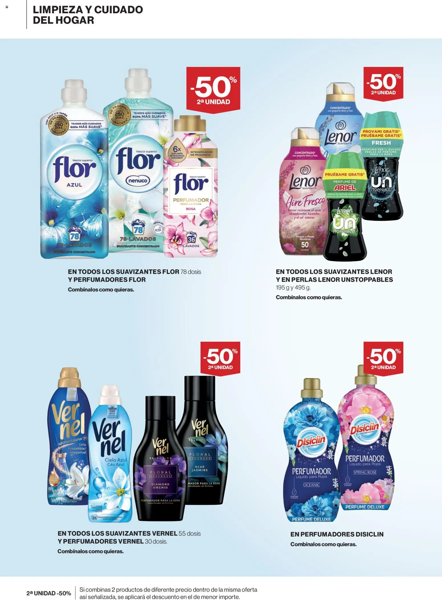 Hipercor - Limpieza │ válido desde el 07.01.2026 | Página: 4 | Productos: Perfume, Fragancia, Ropa, Suavizante