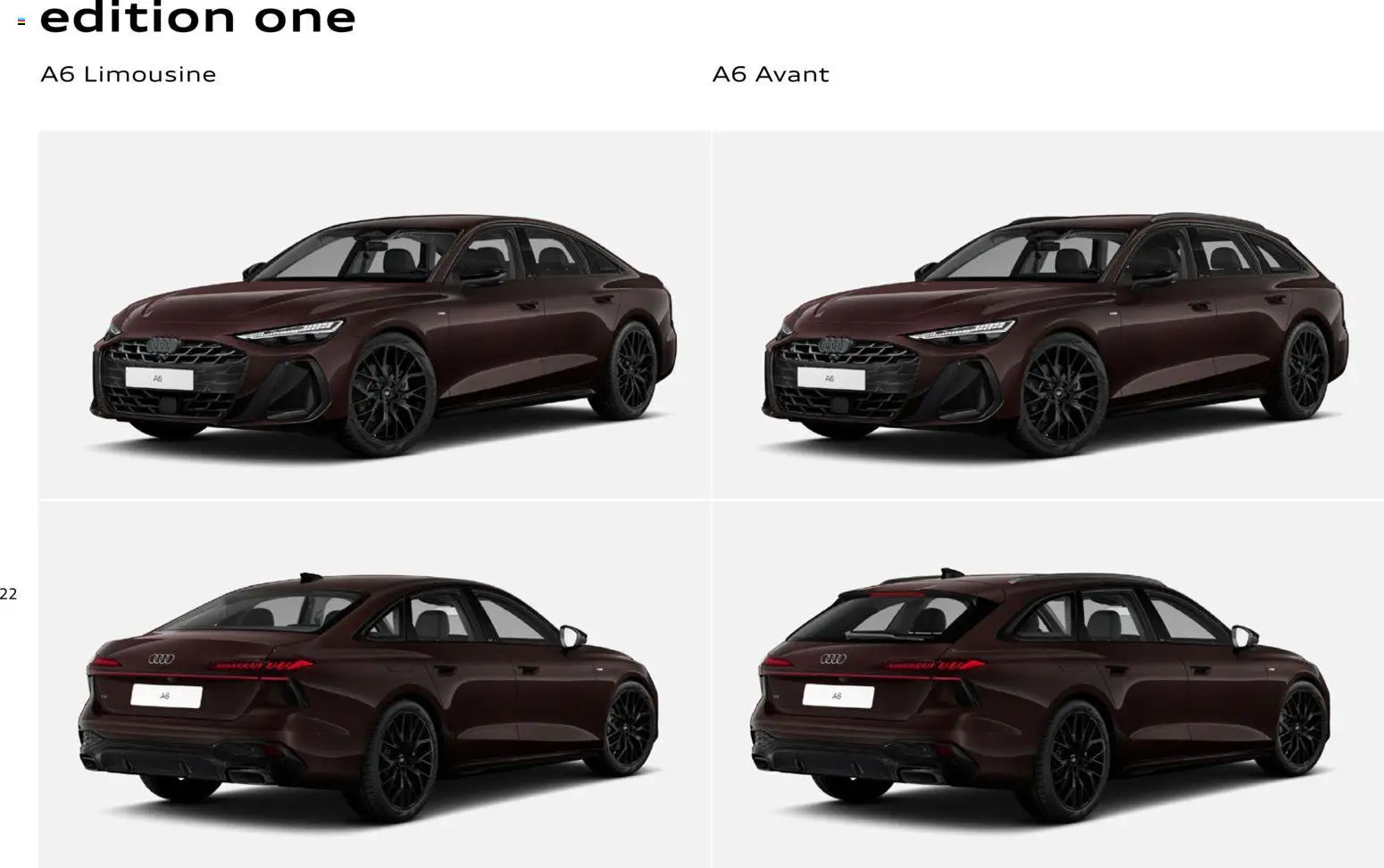 Audi A6 – gültig ab 28.10.2025 | Seite: 22