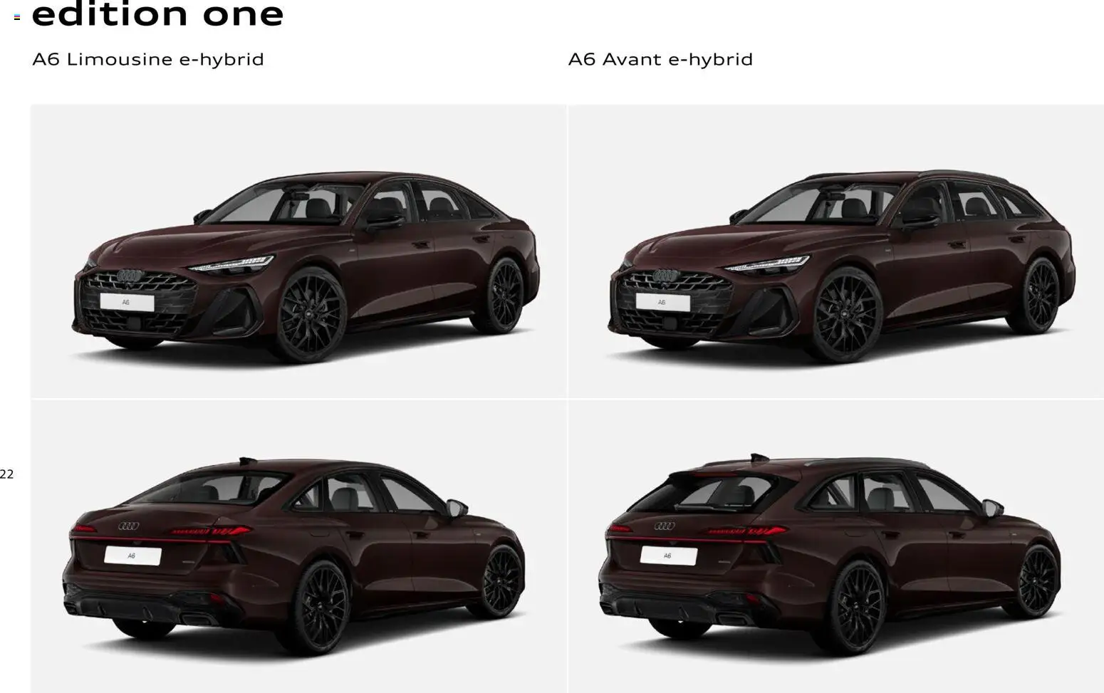 Audi A6 – gültig ab 28.10.2025 | Seite: 22
