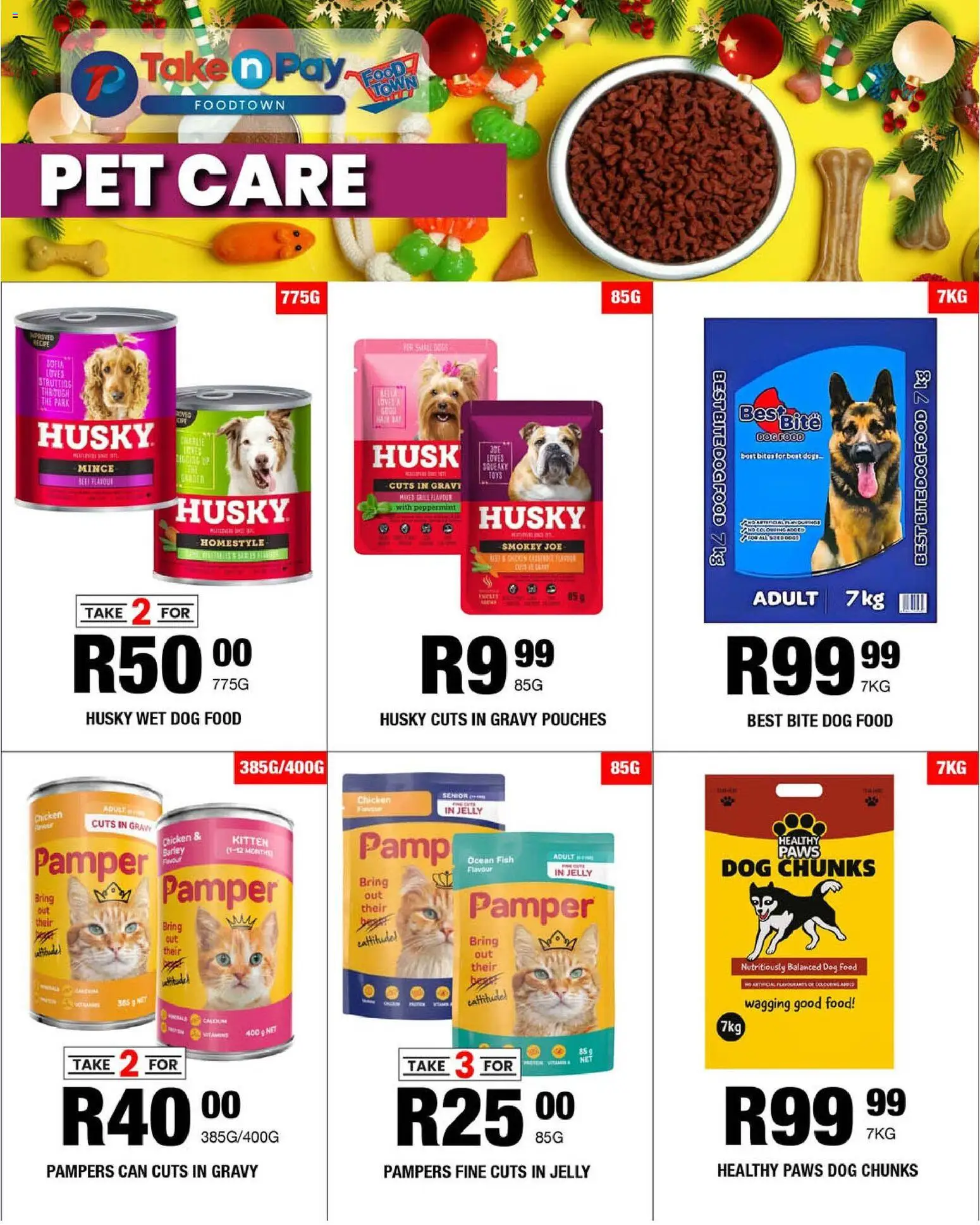 New Take n Pay catalogue – valid from 01.12.2025 | Page: 27 | Products: Grill, Toys, Fish, Gravy