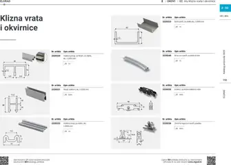 Elgrad - Katalog 2025 - Pregled kataloga iz trgovine Elgrad, vrijedi od 06.10.2025 | Stranica: 193 | Proizvodi: Vrata, Kapa