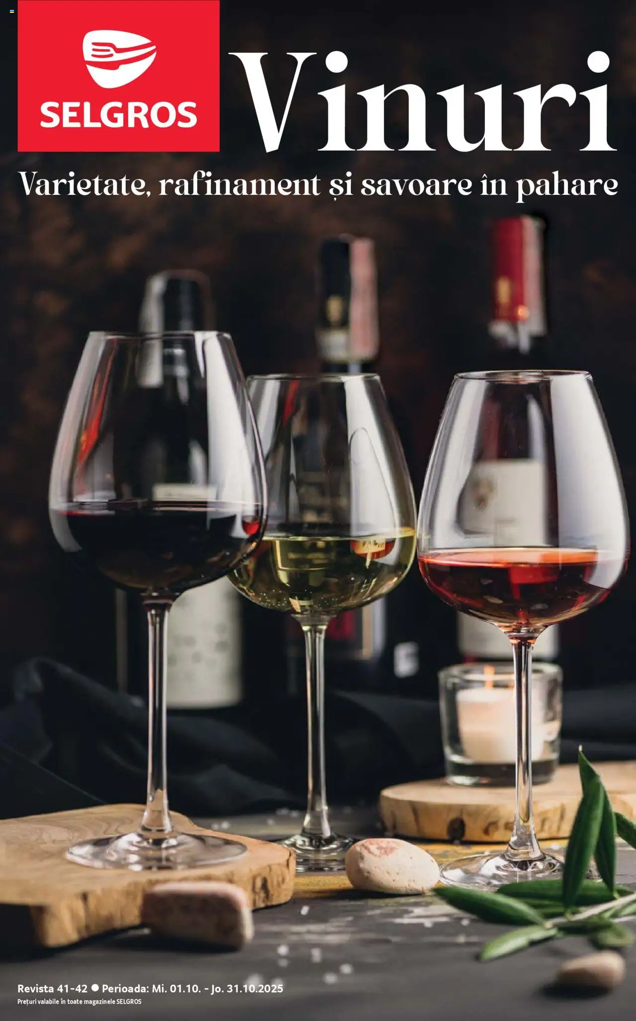 Noul catalog Selgros – valabil de la 01.10.2025 | Pagină: 1 | Produse: Pahare
