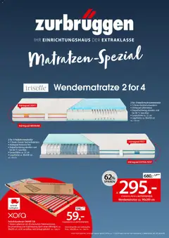 Zurbrüggen Matratzen-Spezial ab 15.11.2025 gültig