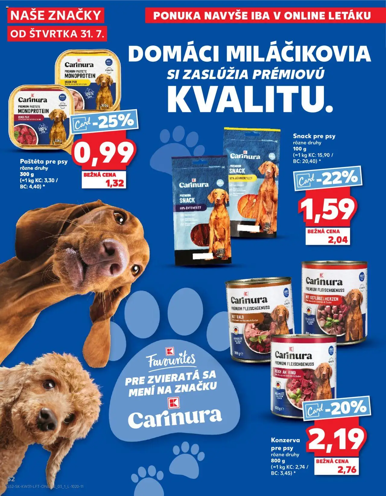 Kaufland Bratislava-Avion │ platný od 31.07.2025 | Strana: 52