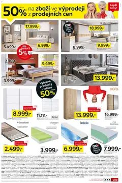 Náhled letáku XXXLutz leták od 19.01.2026 | Strana: 3 | Produkty: Postel, Noční stolek, Stolek, Karty