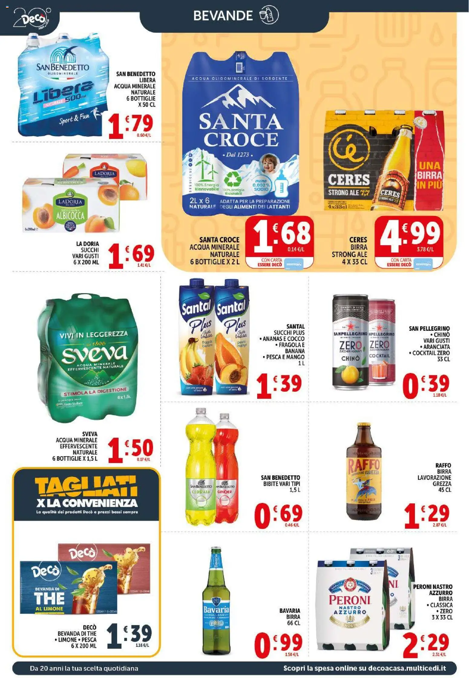 Volantino Decò del 10.04.2026 | Pagina: 16 | Prodotti: Mango, Ananas, Cocco, Cedrata