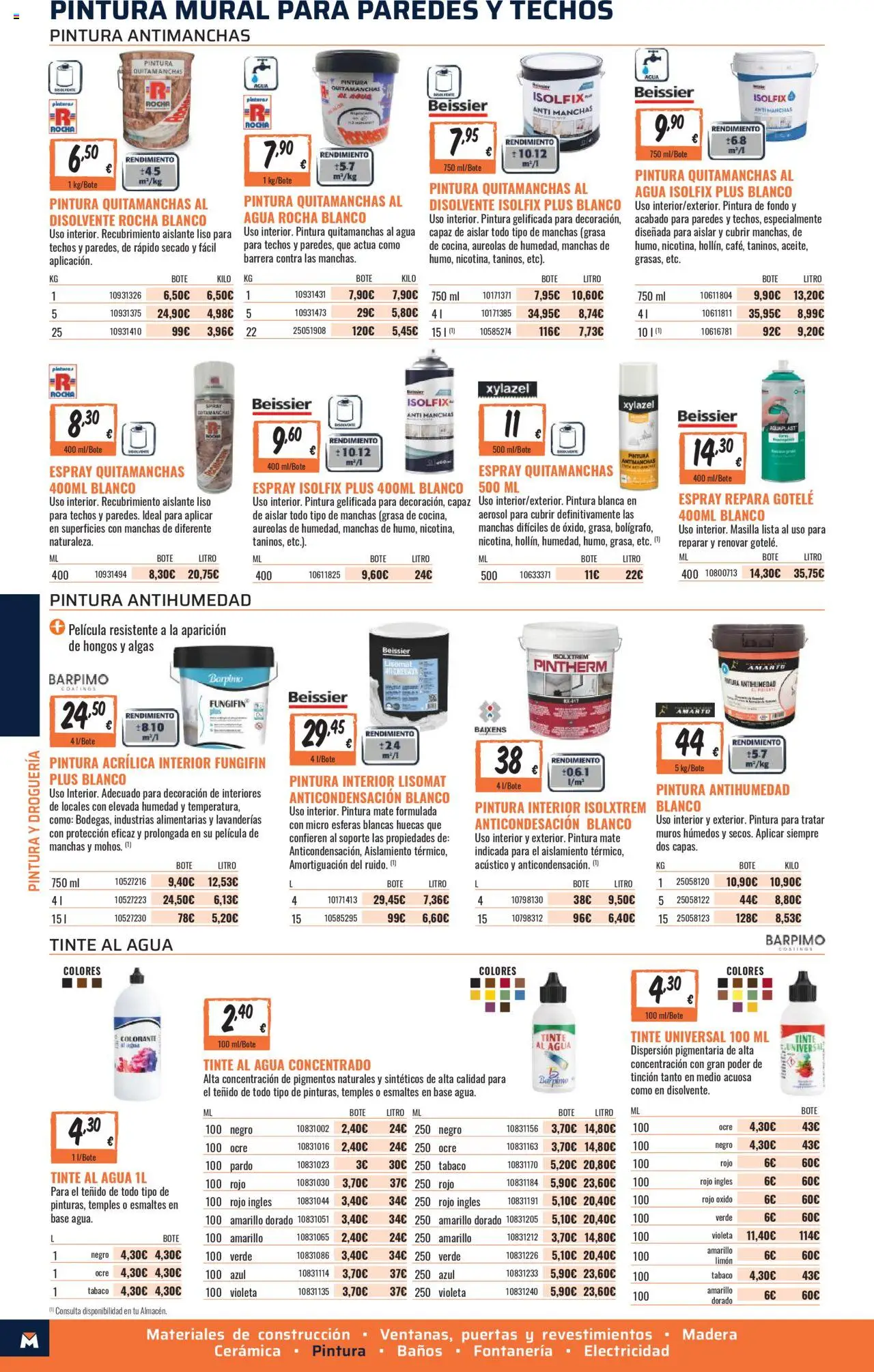 Obramat - Pamplona  │ válido desde el 10.10.2025 | Página: 44 | Productos: Tinte, Quitamanchas