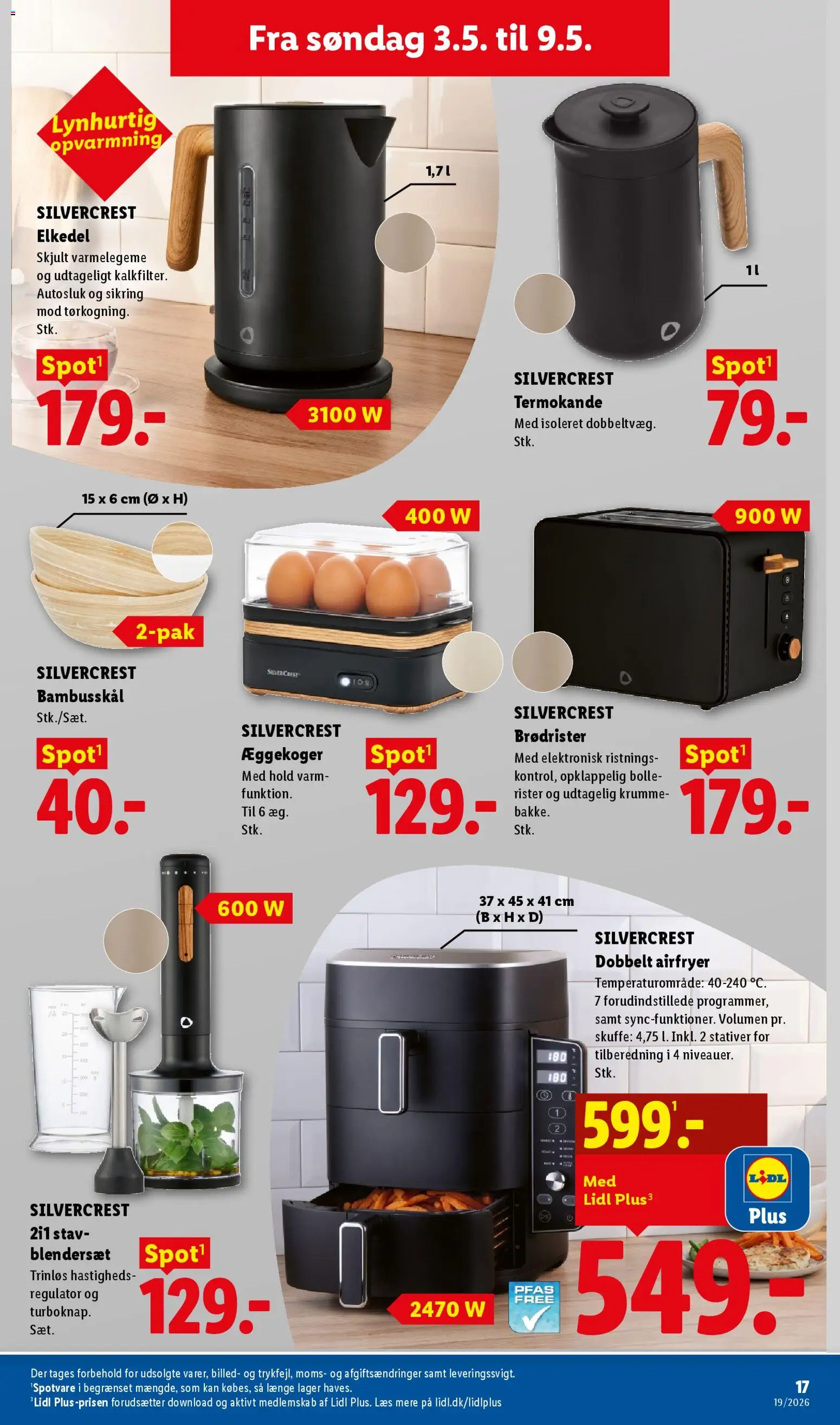 Lidl tilbudsavis – gyldig fra 03.05.2026 | Side: 4 | Produkter: Brødrister, Søm