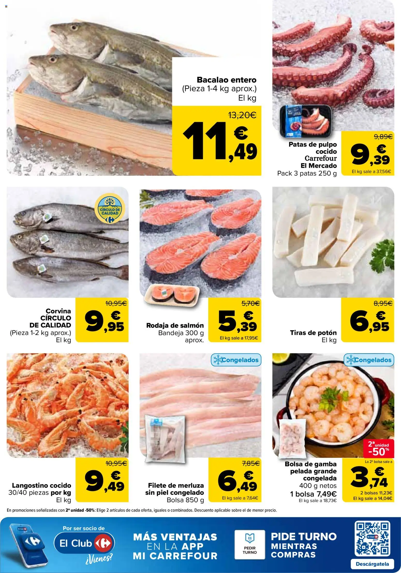 Carrefour folleto │ válido desde el 12.02.2026 | Página: 6 | Productos: Bolsa, Filete, Bandeja, Gamba