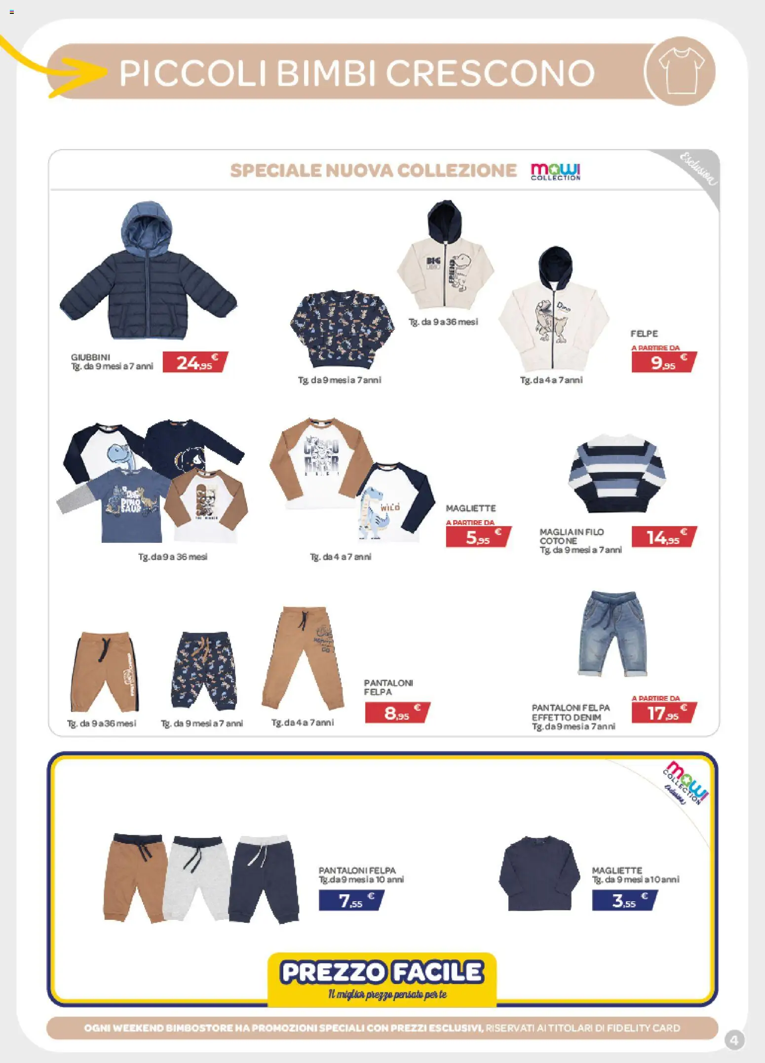 Volantino Bimbo store del 05.02.2026 | Pagina: 4