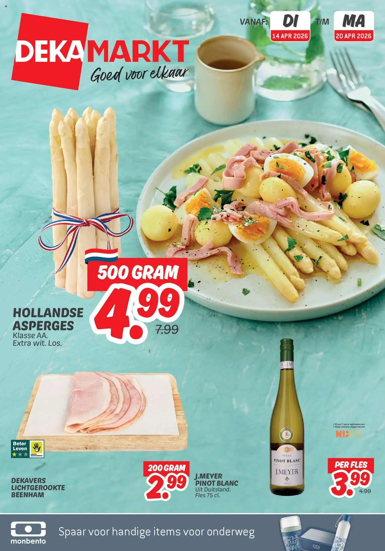 {H1} | Pagina: 1 | Producten: Asperges, Fles