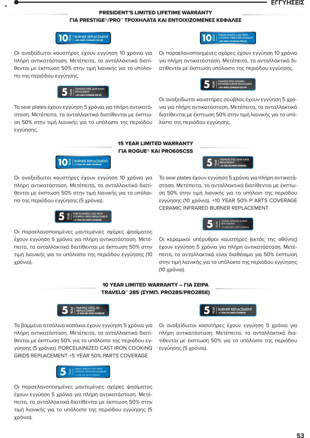 Mangas Home Improvement - Napoleon BBQs – σε ισχύ από 01.10.2025 | Σελίδα: 53