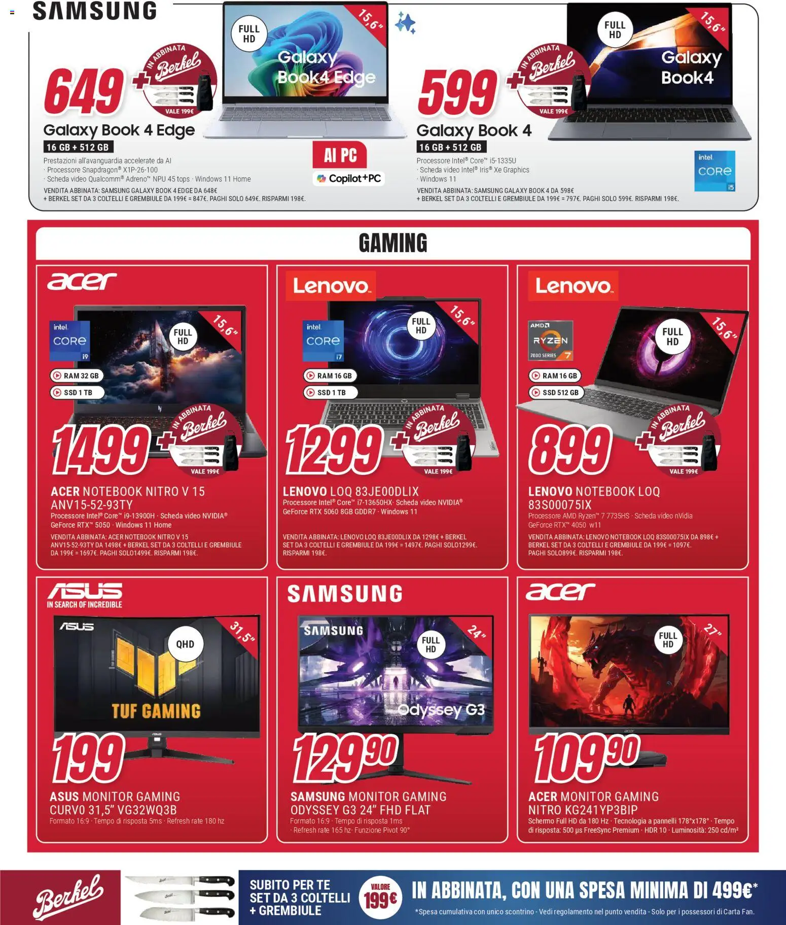 Volantino Trony del 09.04.2026 | Pagina: 27 | Prodotti: Samsung Galaxy, Video, Fan, Samsung