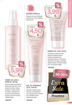 Farmasi katalog | vrijedi od 01.09.2025 | Stranica: 45 | Proizvodi: Tonik za lice, Ružina vodica, Krema, Toner