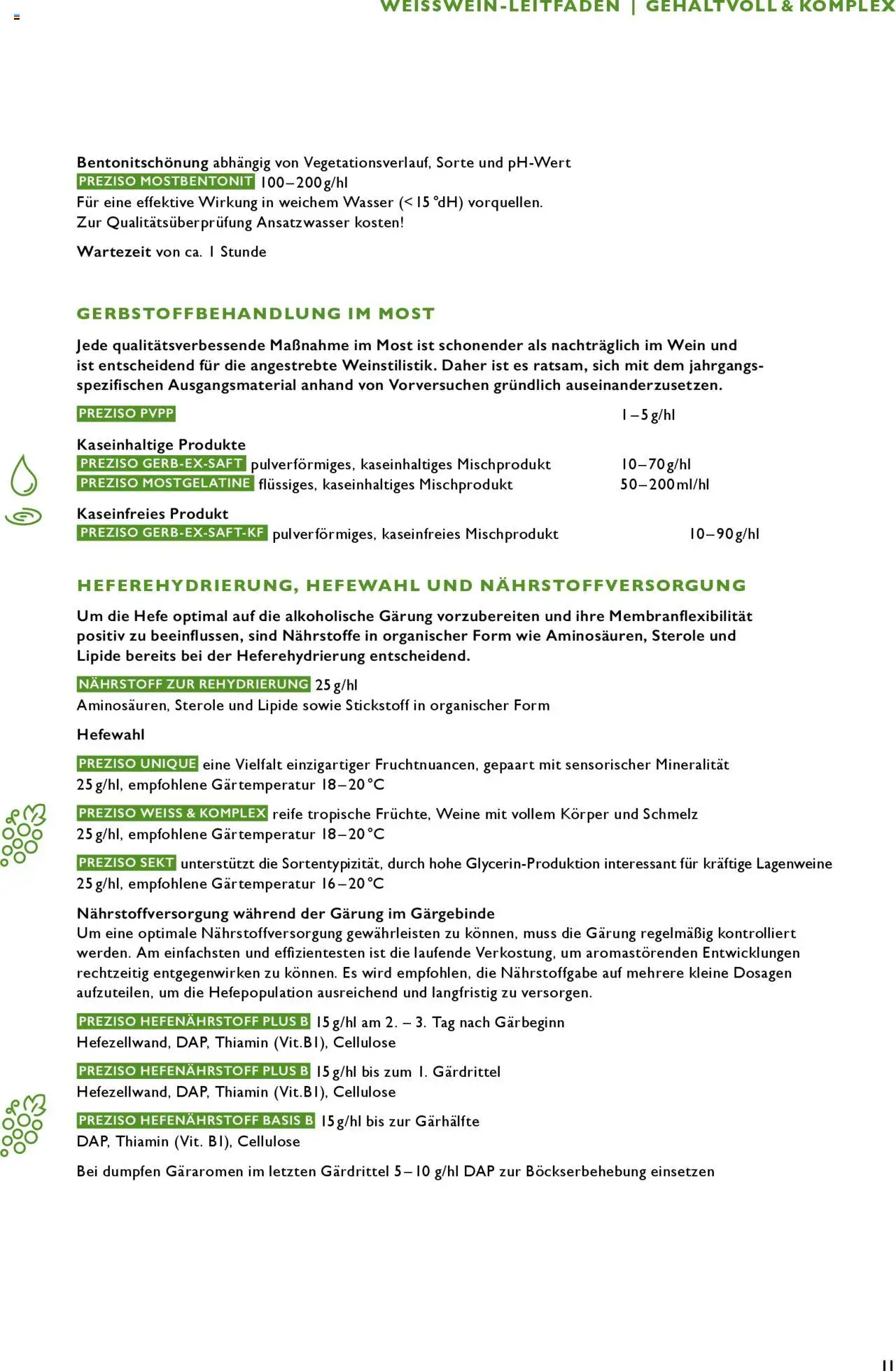 Lagerhaus Preziso Handbuch gültig ab 22.07.2024 | Seite: 11