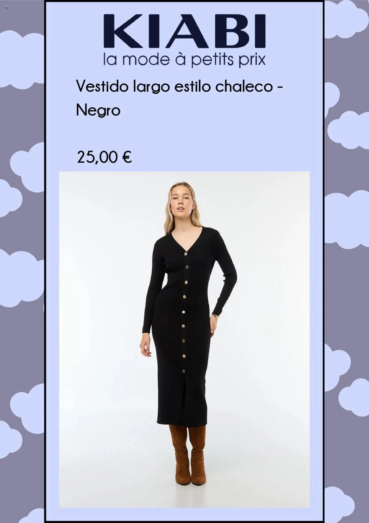 KIABI folleto │ válido desde el 27.09.2025 | Página: 9 | Productos: Vestido largo, Chaleco