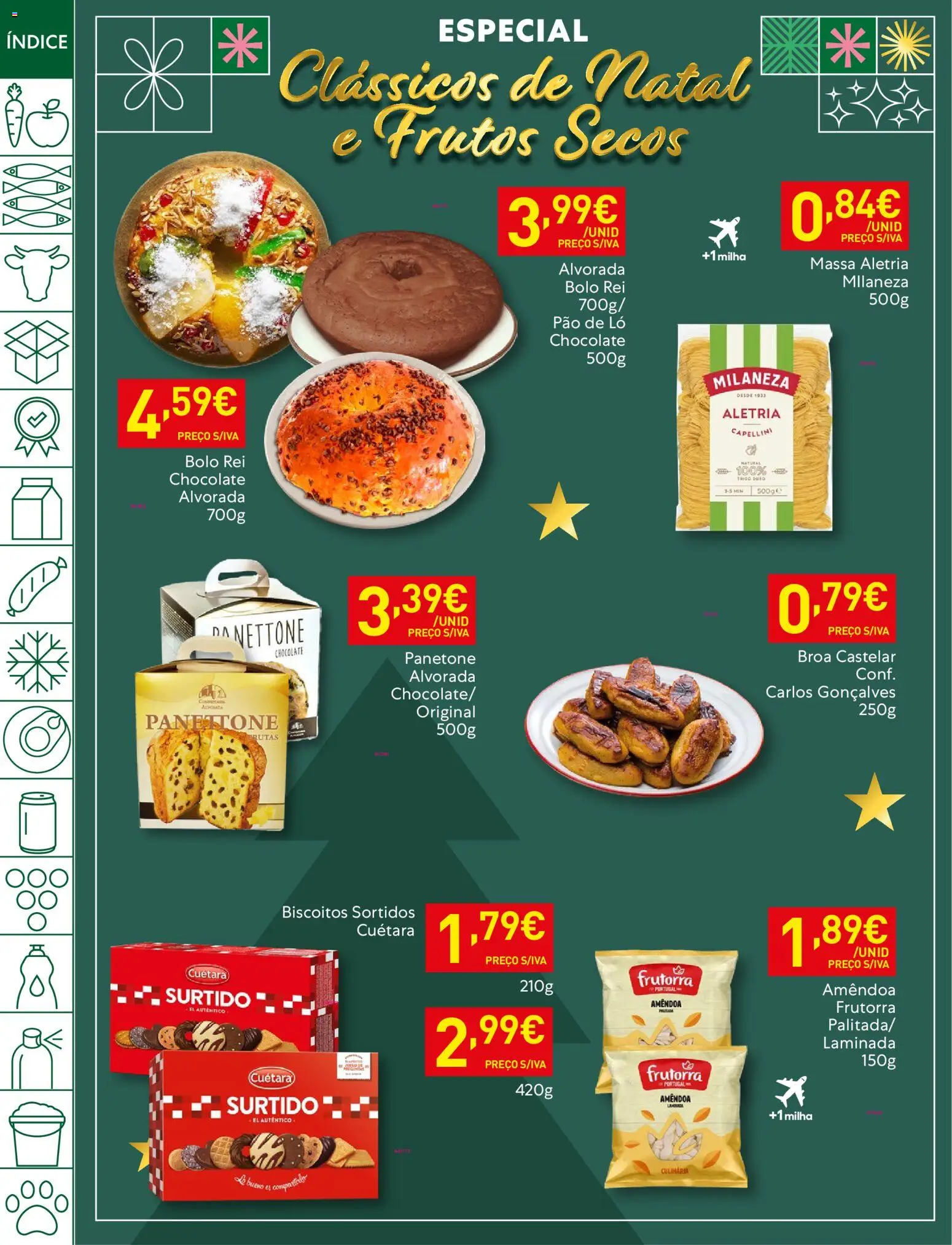 Recheio folheto │ válido de 25.12.2025 | Página: 40 | Produtos: Milaneza, Bolo, Pão, Biscoitos