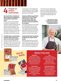 Penny Markt So Schmeckt's - Frühling 2026 ab 01.03.2026 gültig | Seite: 27 | Produkte: Salami, Schinken