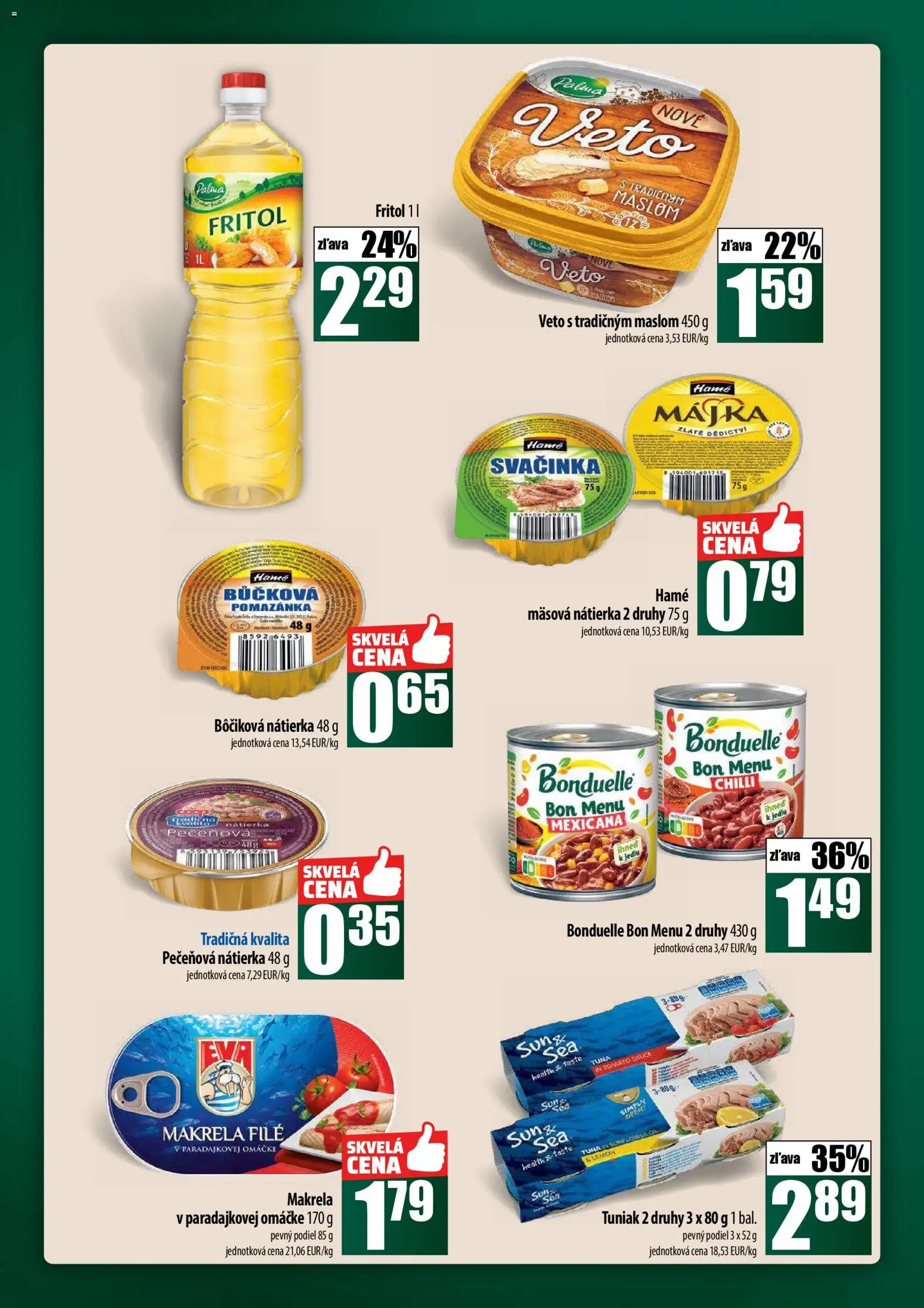 Nové COOP Jednota akcie – leták je platný od 27.11.2025 | Strana: 36 | Produkty: Tuniak, Chilli, Omáčka