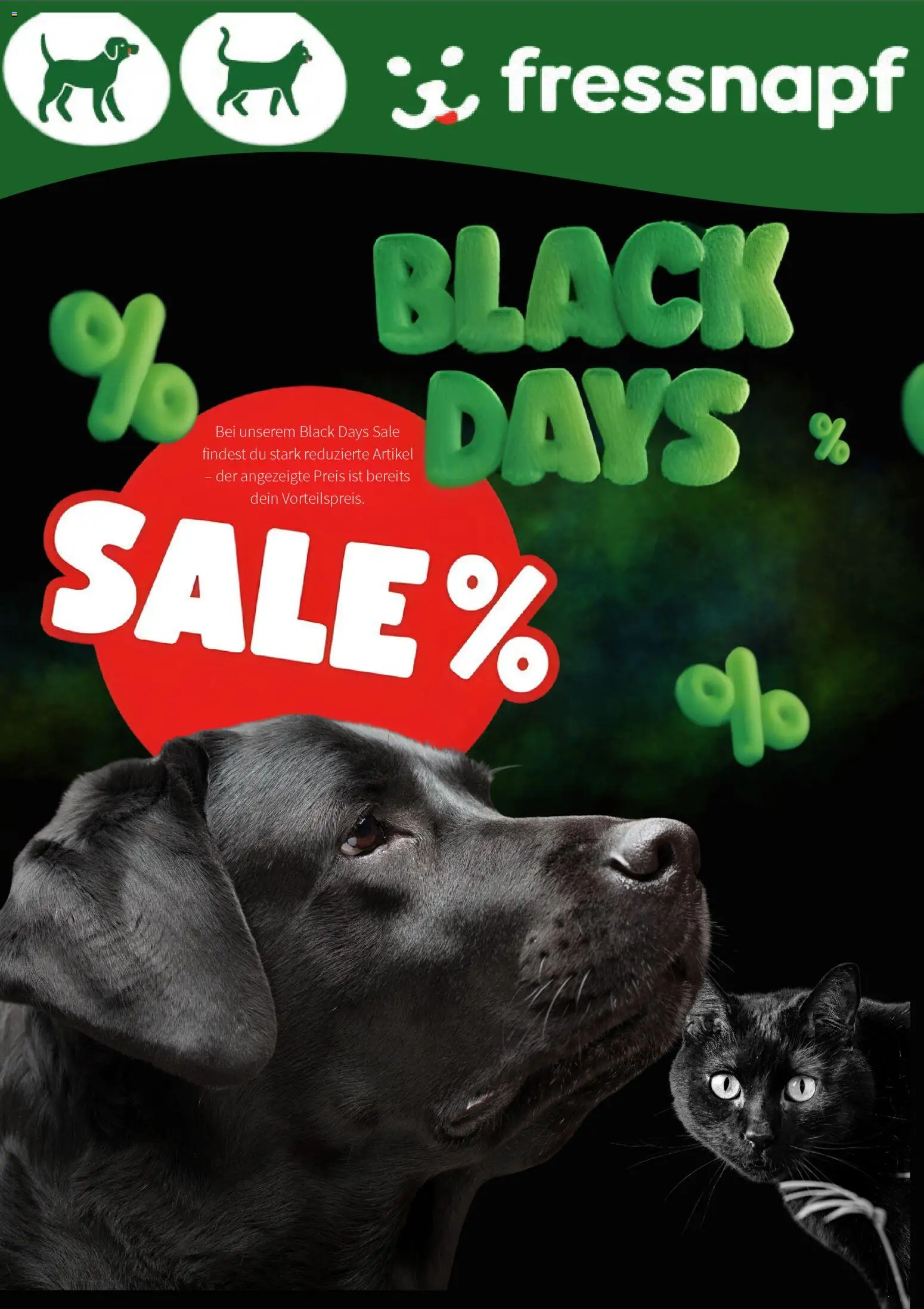 Fressnapf - Black Friday – gültig ab 06.11.2025 | Seite: 1