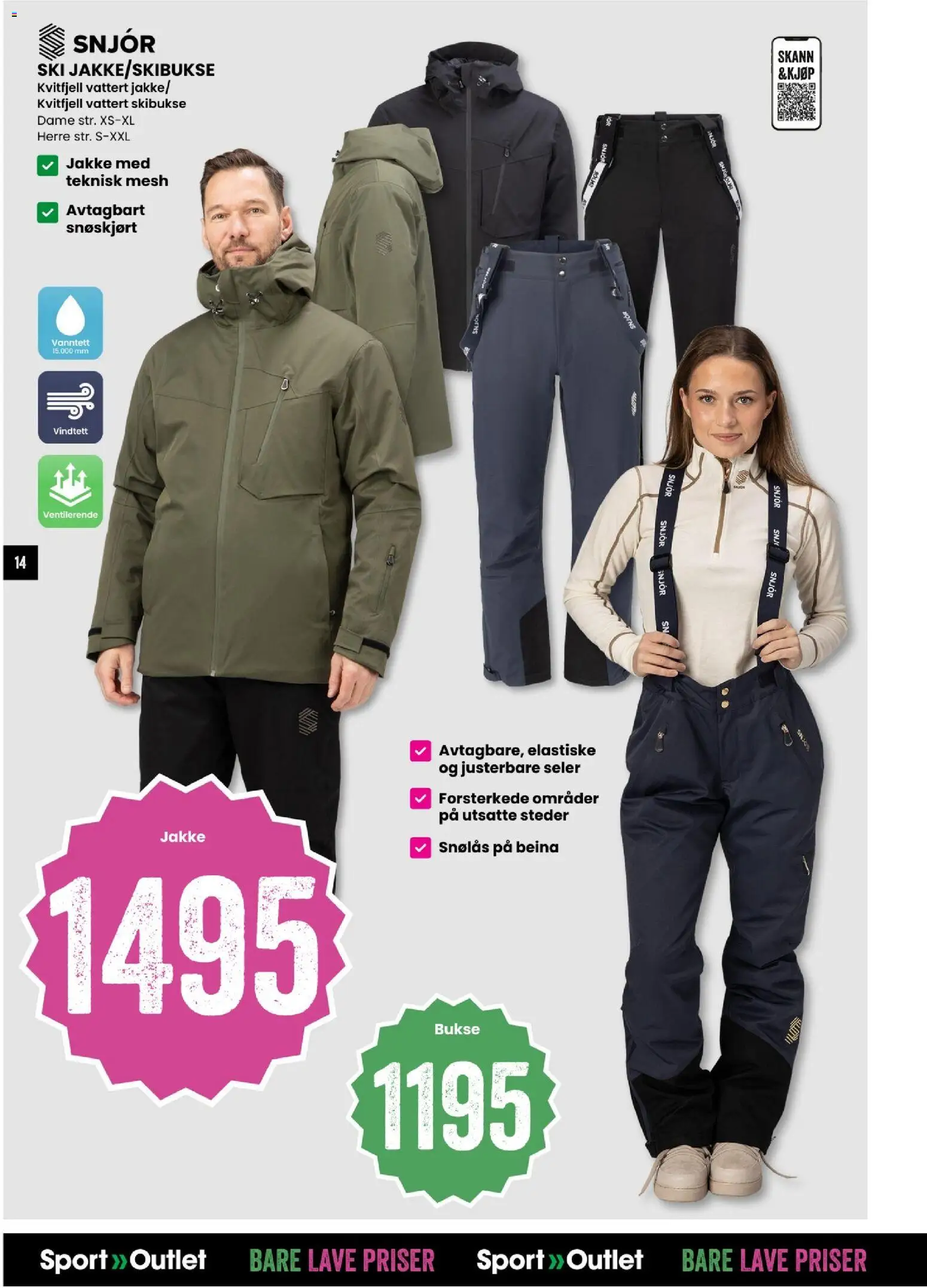 {H1} | Side: 14 | Produkter: Jakke, Mesh